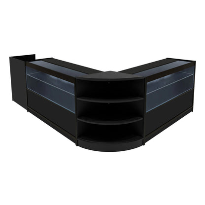 Eclipse LED Shop Counter Set LM60, TB60 & 2 x C1200 - Black