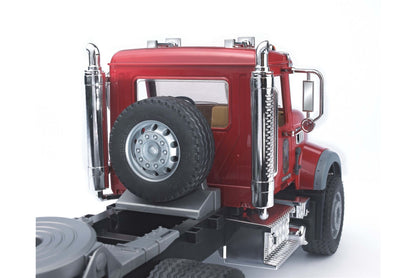 MACK Granite Low loader truck with JCB 4CX Backhoe loader - 17132