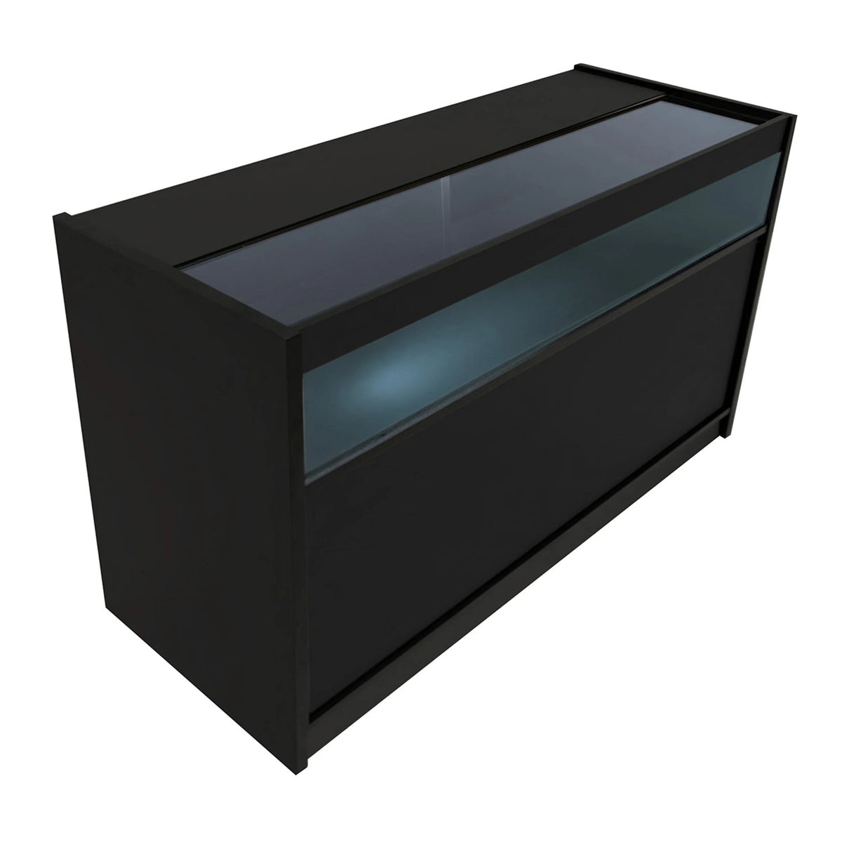 Luna LED Shop Counter Set CM60, TB60 & 2 x B1500 - Black