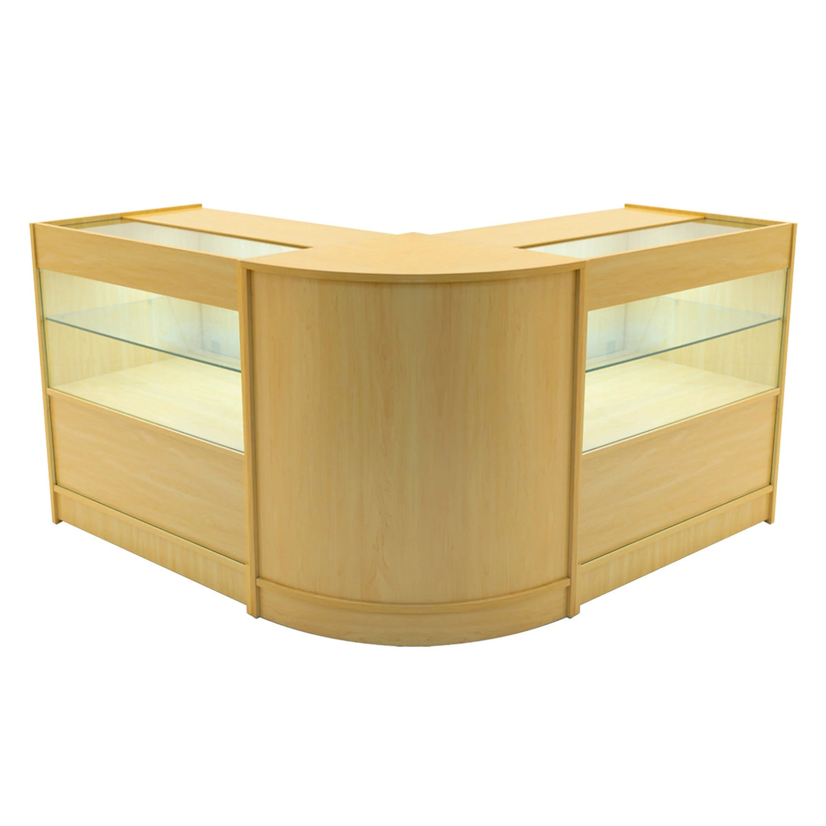 Selene LED Shop Counter Set CM60 & 2 x C900 - Maple