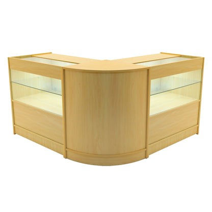 Selene LED Shop Counter Set CM60 & 2 x C900 - Maple