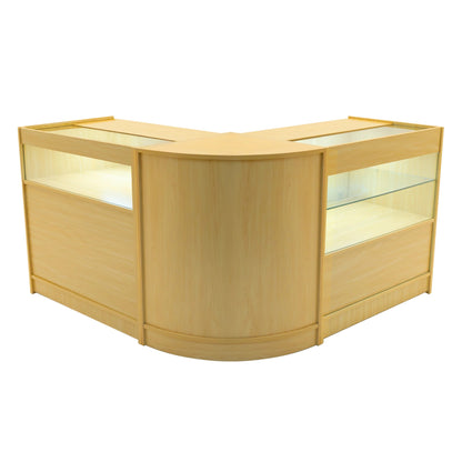 Adonis LED Shop Counter Set B900, C900 & CM60 - Maple