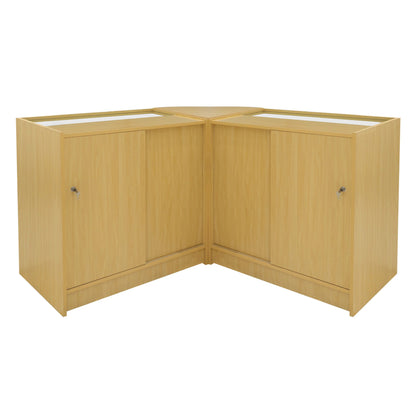 Adonis LED Shop Counter Set B900, C900 & CM60 - Maple