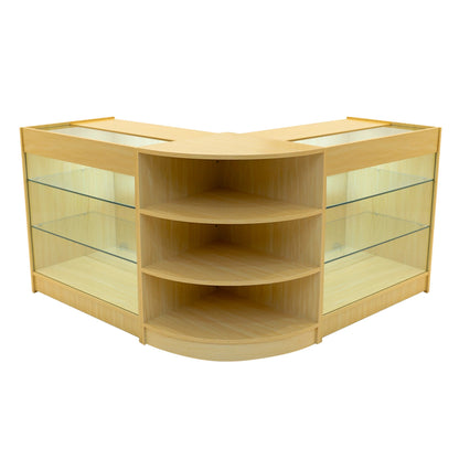 Apollo LED Shop Counter Set LM60 & 2 x K900 - Maple