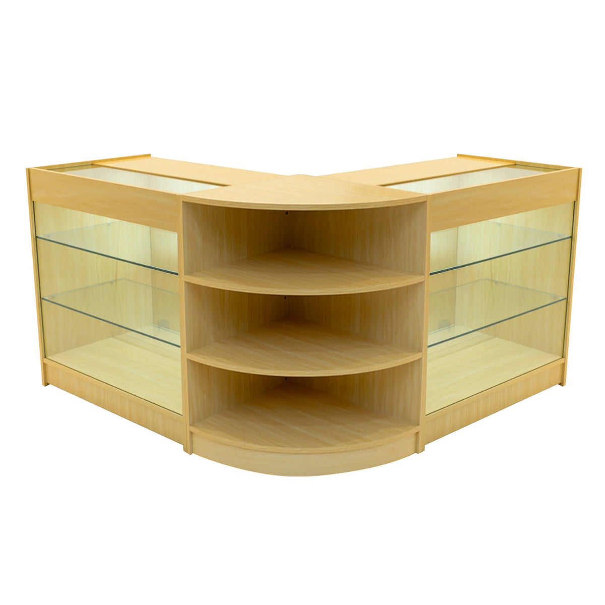 Apollo LED Shop Counter Set LM60 & 2 x K900 - Maple