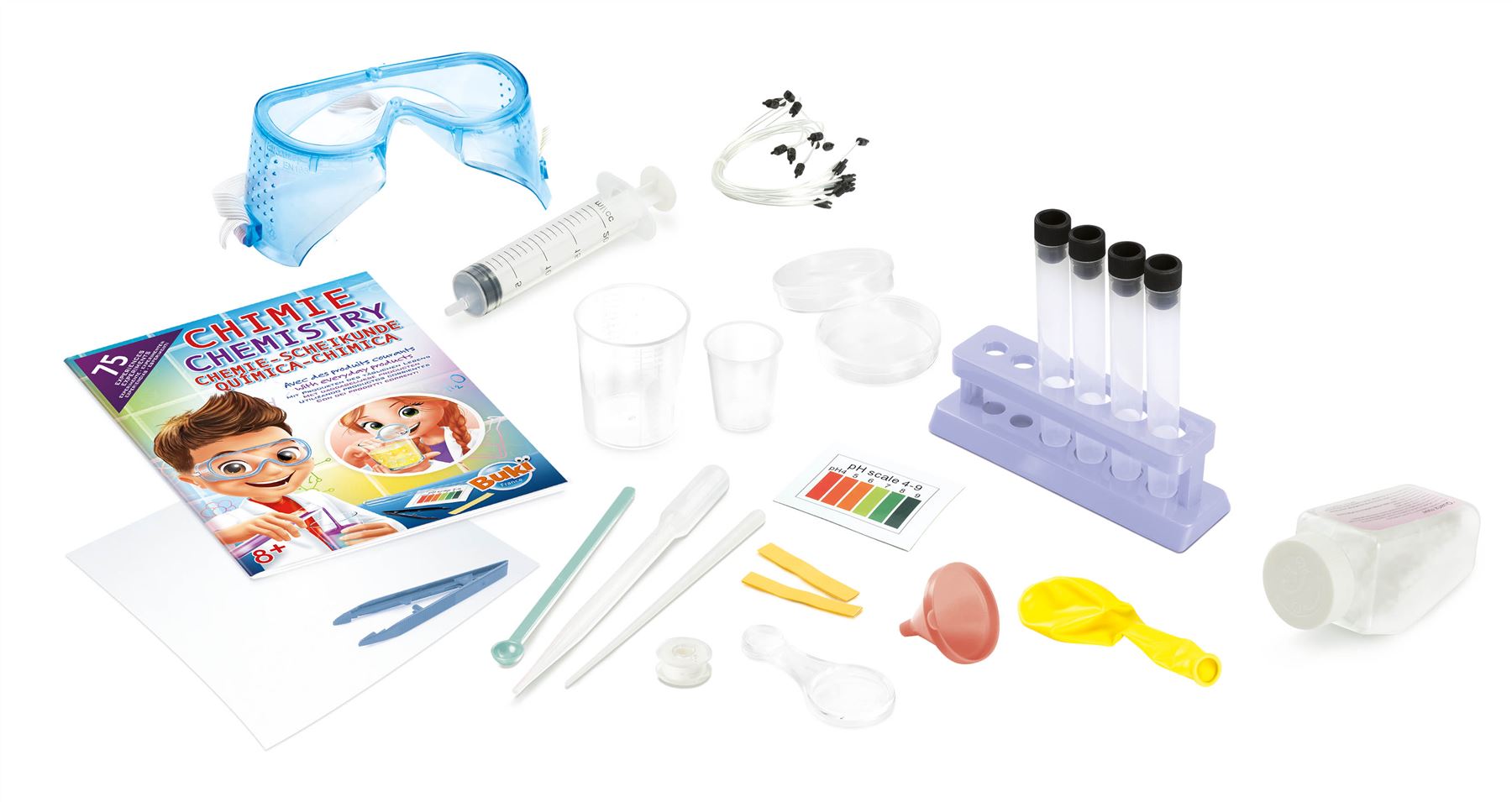 Chemistry Set with 75 Experiments