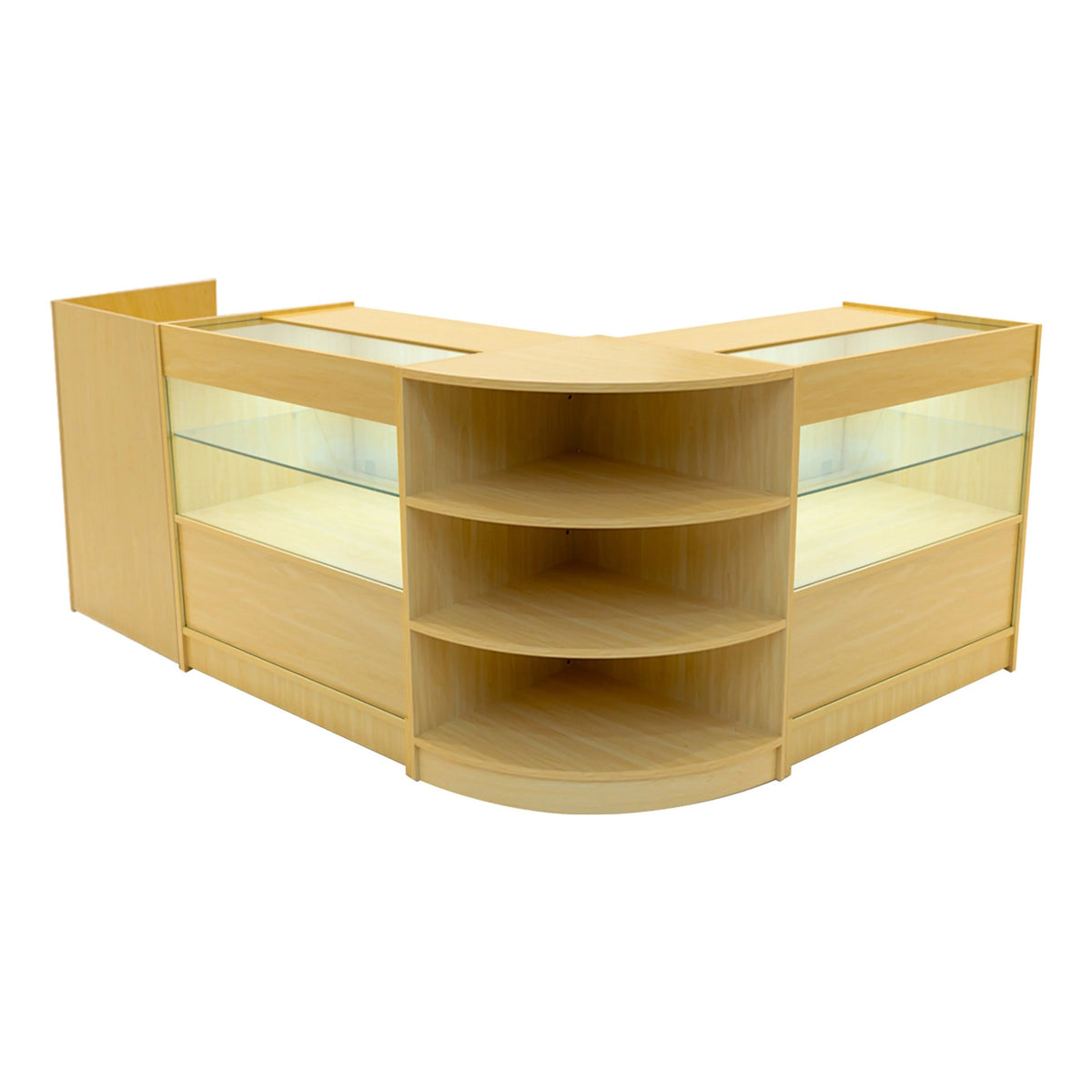 Eclipse LED Shop Counter Set LM60, TB60 & 2 x C900 - Maple