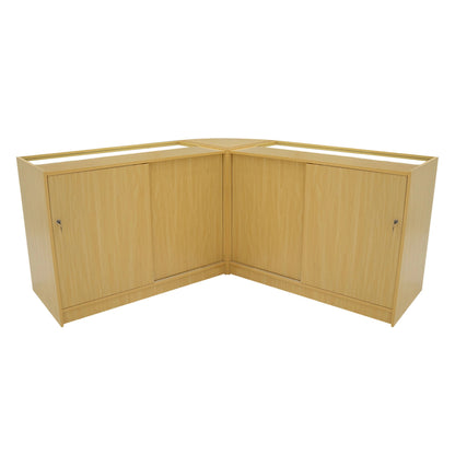 Adonis LED Shop Counter Set B1200, C1200 & CM60 - Maple