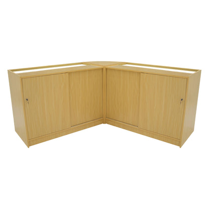 Triton LED Shop Counter Set K1200, B1200 & CM60 - Maple