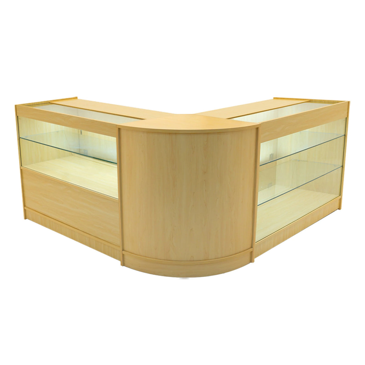 Hera LED Shop Counter Set K1200, C1200 & CM60 - Maple