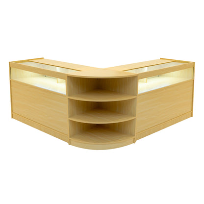 Theseus LED Shop Counter Set LM60 & 2 x B1200 - Maple