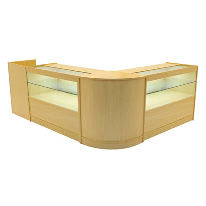 Phoenix LED Shop Counter Set CM60, TB60 & 2 x C1200 - Maple
