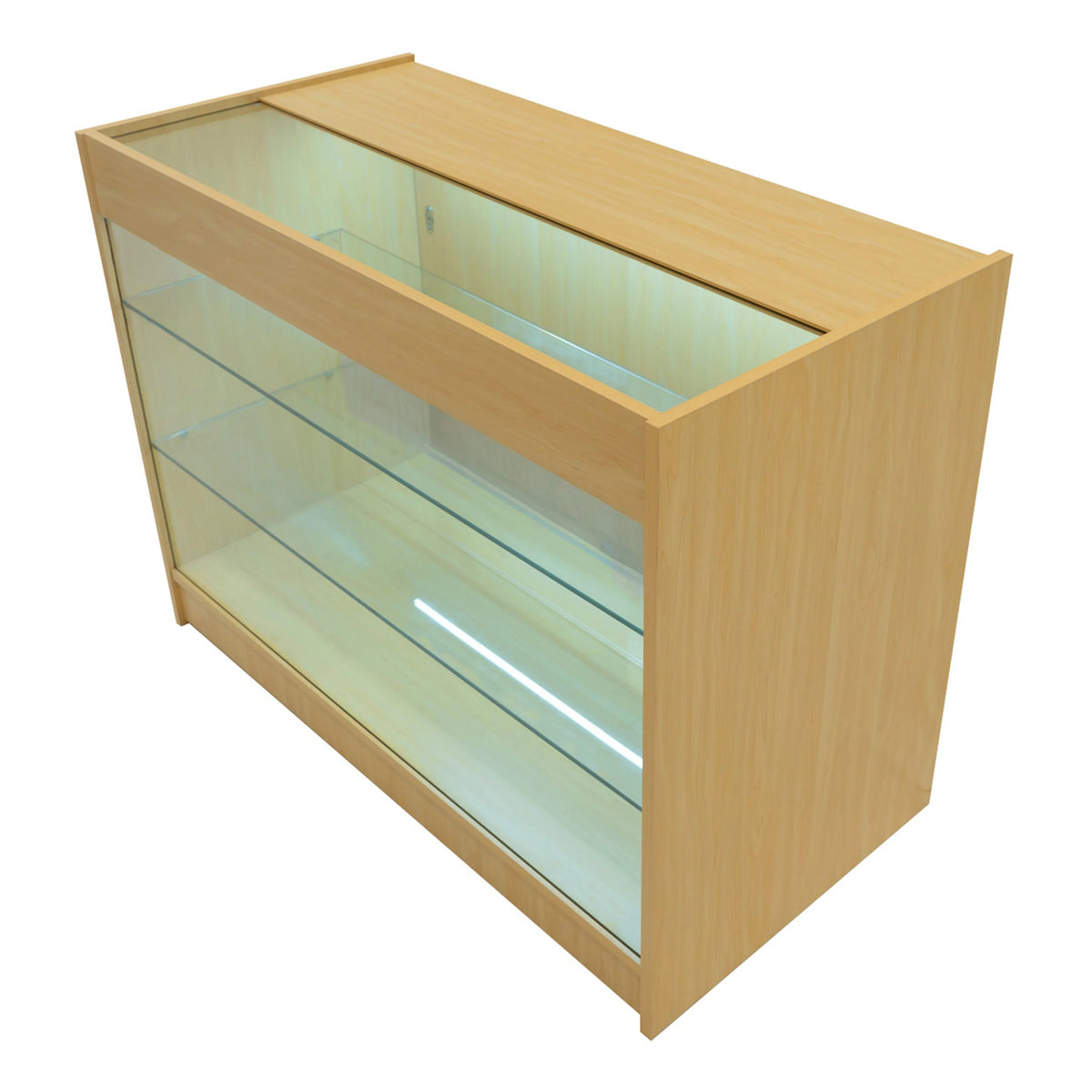 Theia LED Shop Counter Set K1200, C1200, TB60 & LM60 - Maple