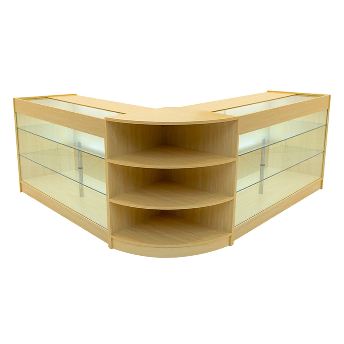 Apollo LED Shop Counter Set LM60 & 2 x K1500 - Maple