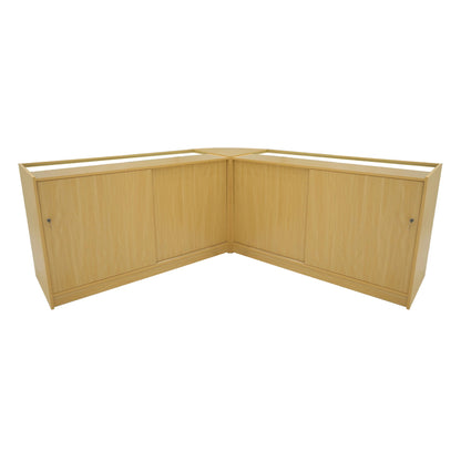 Harmonia LED Shop Counter Set B1500, C1500 & LM60 - Maple