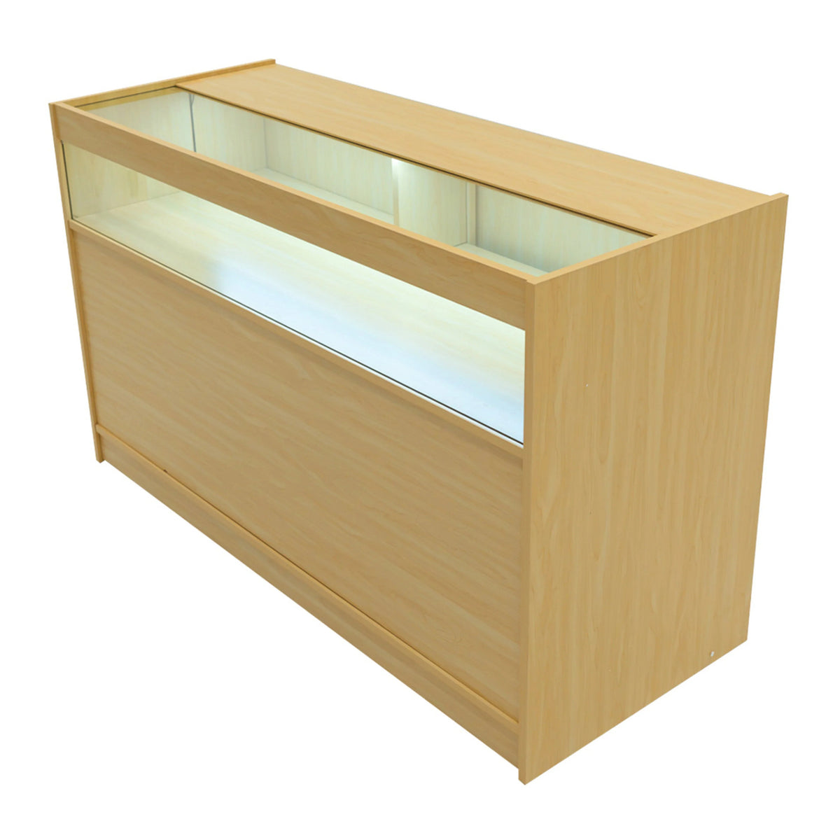 Gravity LED Shop Counter Set B1500, C1500, TB60 & CM60 - Maple