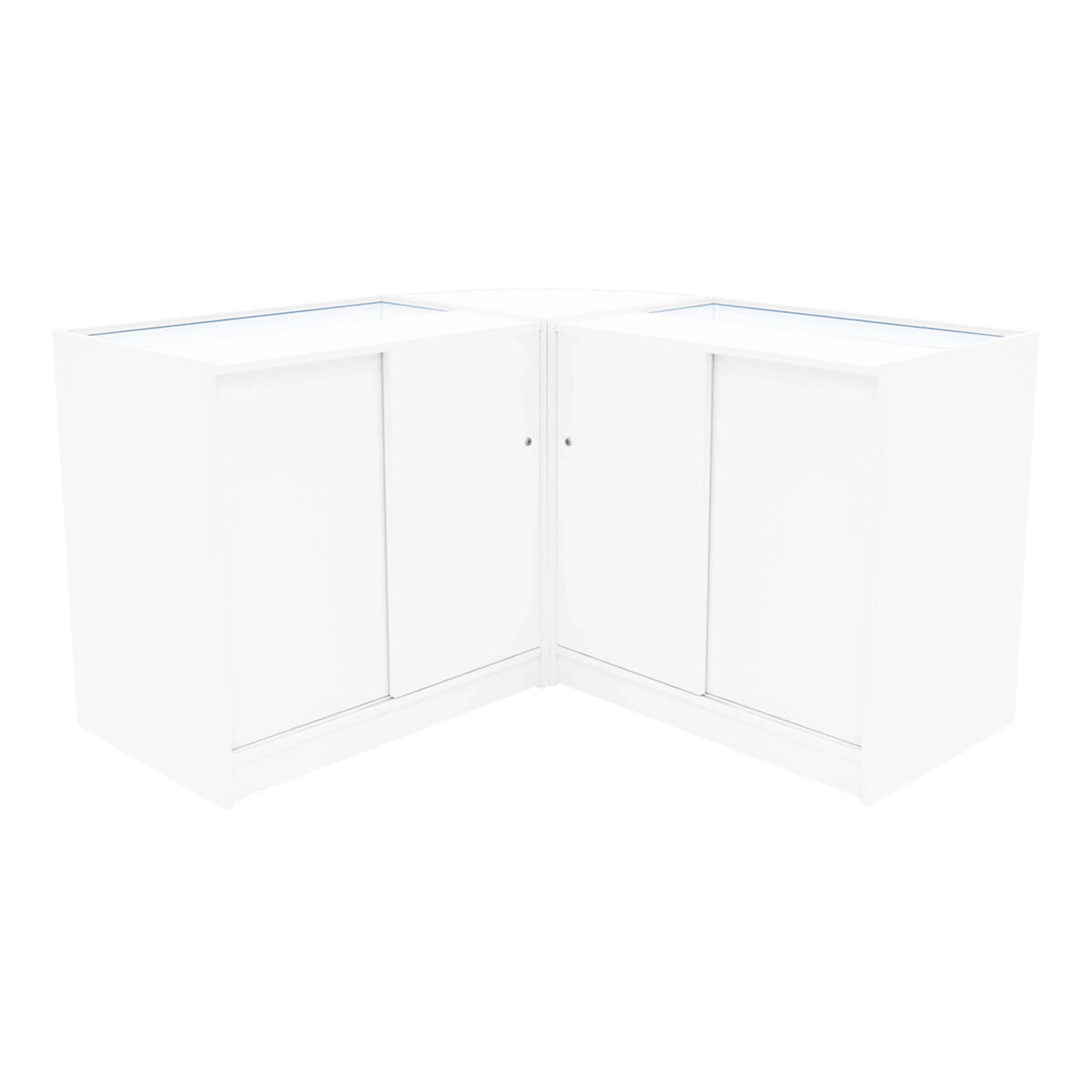 Selene LED Shop Counter Set CM60 & 2 x C900 - White