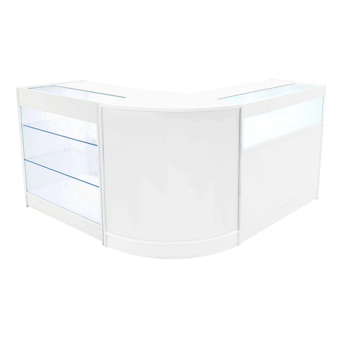 Triton LED Shop Counter Set K900, B900 & CM60 - White