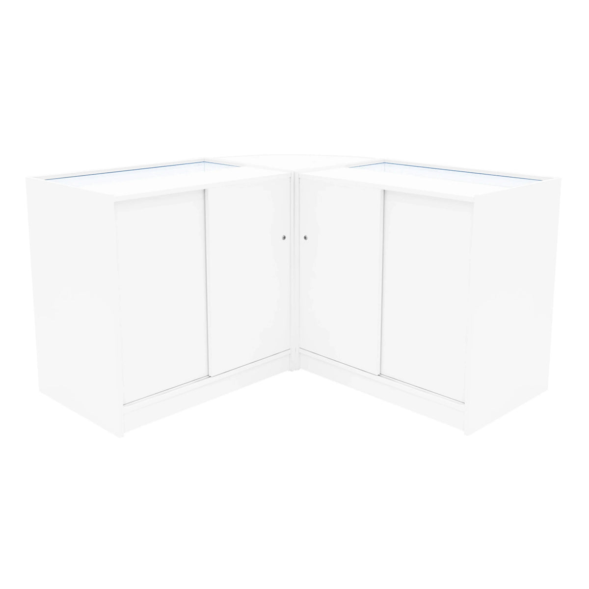 Calliope LED Shop Counter Set K900, C900 & LM60 - White