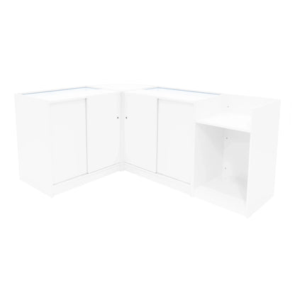 Gravity LED Shop Counter Set B900, C900, TB60 & CM60 - White
