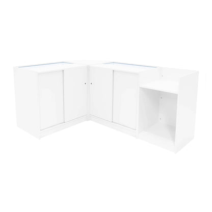 Eclipse LED Shop Counter Set LM60, TB60 & 2 x C900 - White