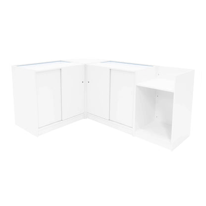 Astro LED Shop Counter Set LM60, TB60 & 2 x K900 - White