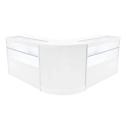 Selene LED Shop Counter Set CM60 & 2 x C1200 - White