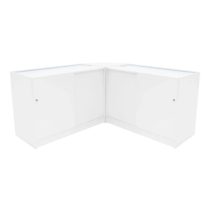 Selene LED Shop Counter Set CM60 & 2 x C1200 - White