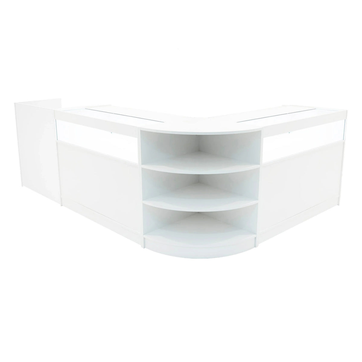 Sagittarius LED Shop Counter Set LM60, TB60 & 2 x B1200 - White