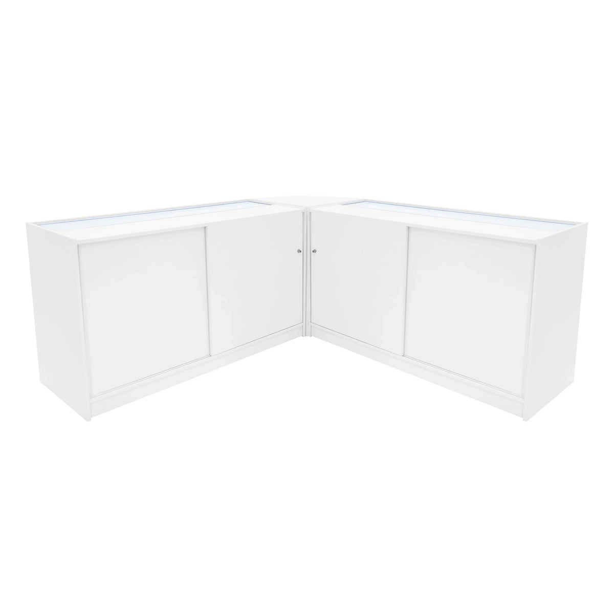 Selene LED Shop Counter Set CM60 & 2 x C1500 - White