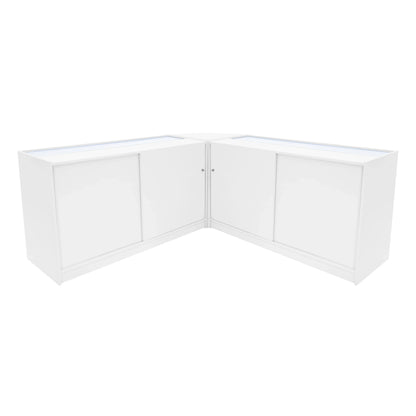 Selene LED Shop Counter Set CM60 & 2 x C1500 - White