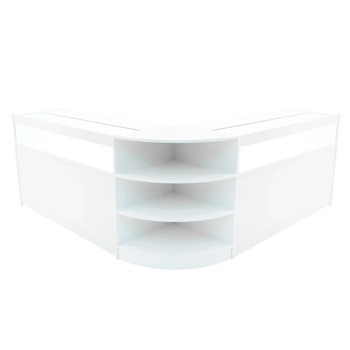 Theseus LED Shop Counter Set LM60 & 2 x B1500 - White