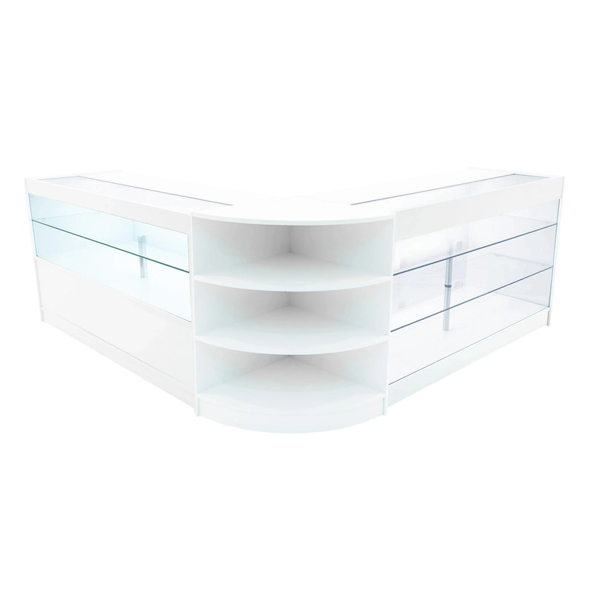 Calliope LED Shop Counter Set K1500, C1500 & LM60 - White