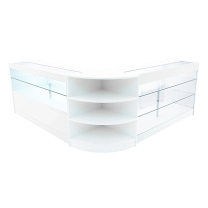 Calliope LED Shop Counter Set K1500, C1500 & LM60 - White