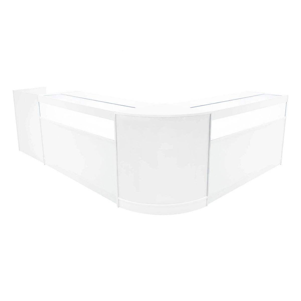 Luna LED Shop Counter Set CM60, TB60 & 2 x B1500 - White