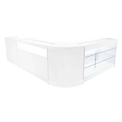 Polaris LED Shop Counter Set K1500, B1500, TB60 & CM60 - White
