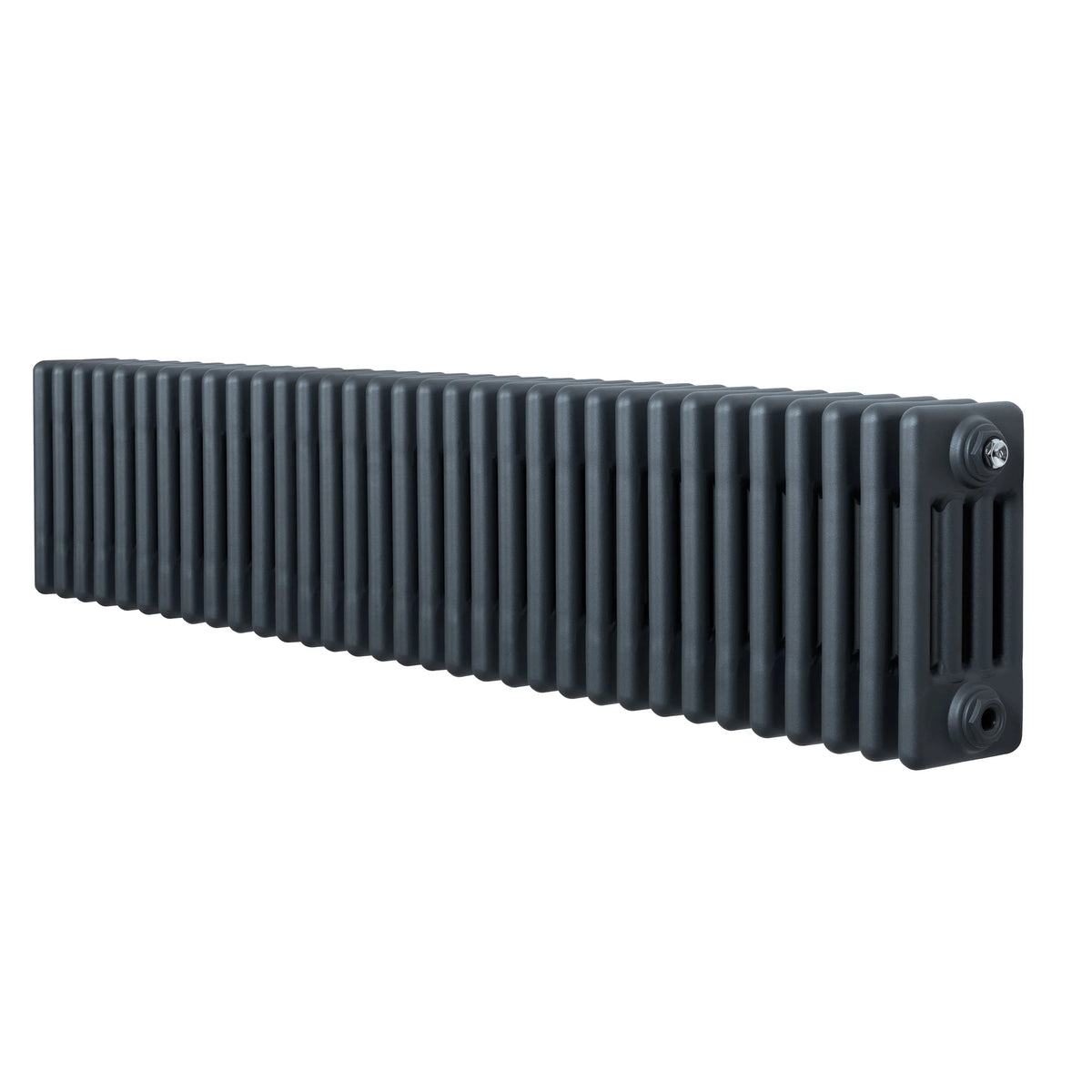 Traditional 4 Column Radiator - 300 x 1505mm - Anthracite