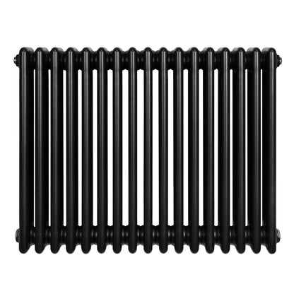 Traditional 4 Column Radiator - 600 x 785mm - Black