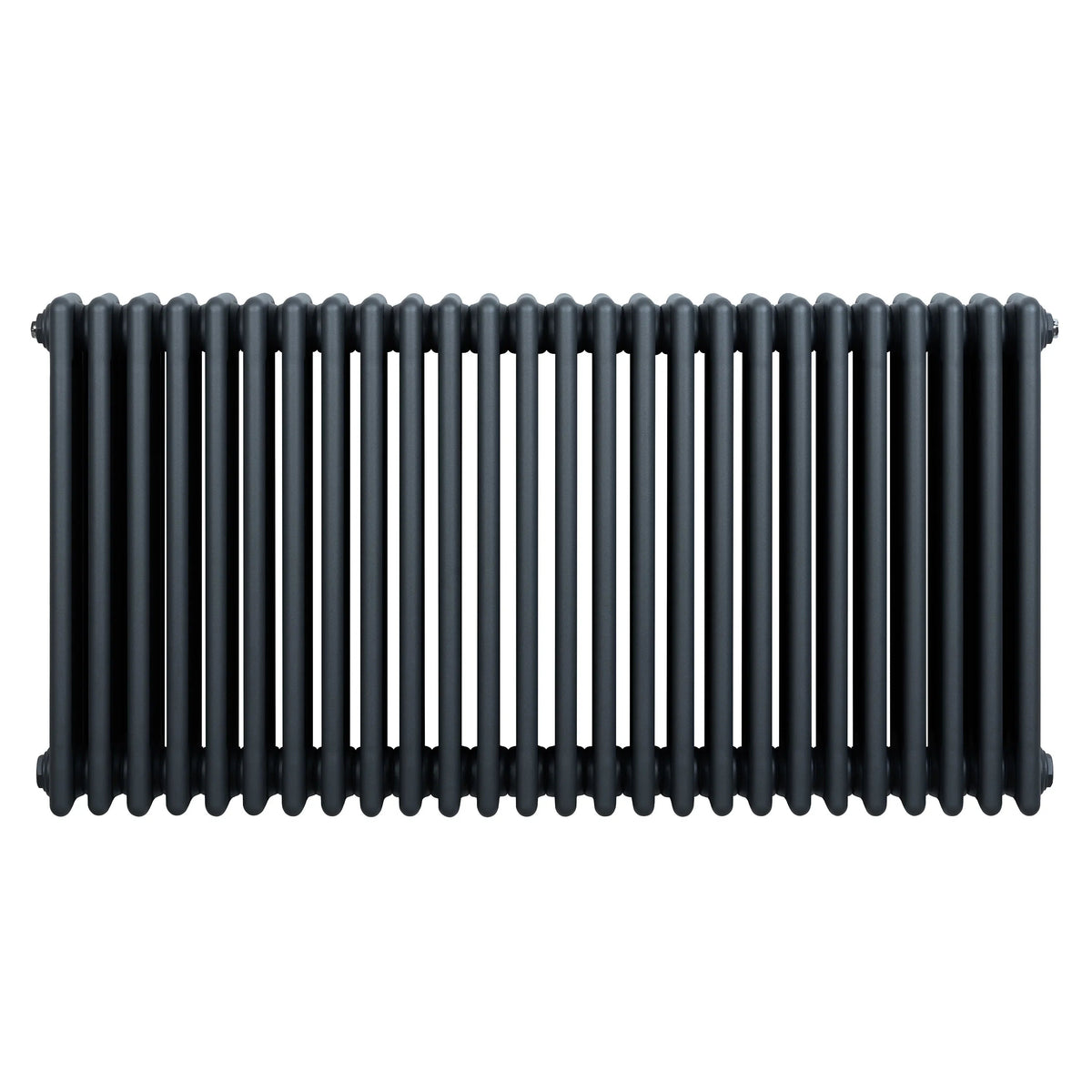 Traditional 4 Column Radiator - 600 x 1190mm - Anthracite Grey