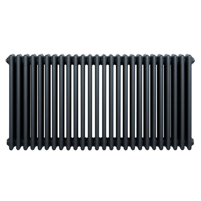 Traditional 4 Column Radiator - 600 x 1190mm - Anthracite Grey