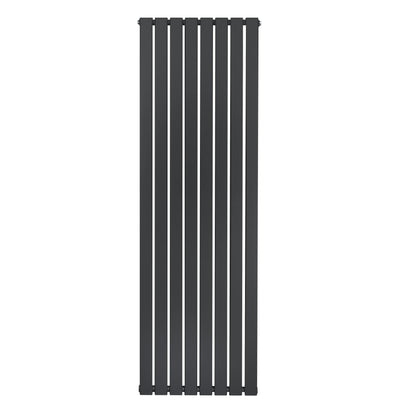 Flat Single Column Radiator - 1800 x 560mm - Anthracite Grey