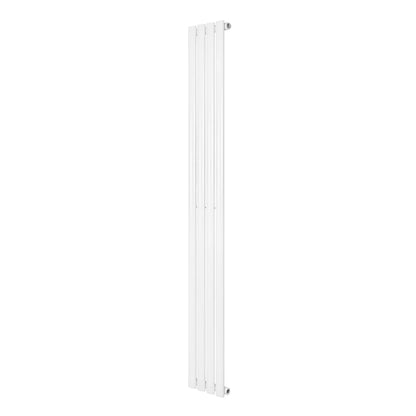 Oval Single Column Radiator - 1800 x 240mm - White