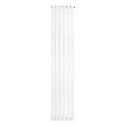 Oval Single Column Radiator - 1800 x 360mm - White