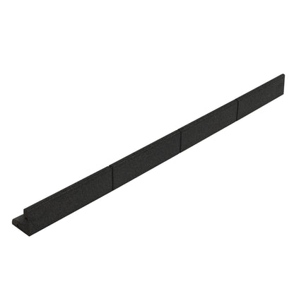 Flexible Lawn Edging 4.8m - Black