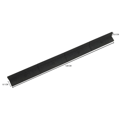 Flexible Lawn Edging 4.8m - Black