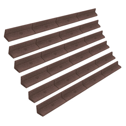 Flexible Lawn Edging 7.2m - Brown