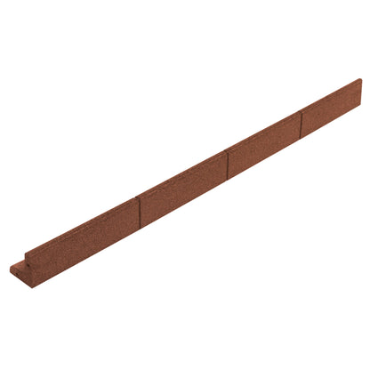 Flexible Lawn Edging 7.2m - Terracotta