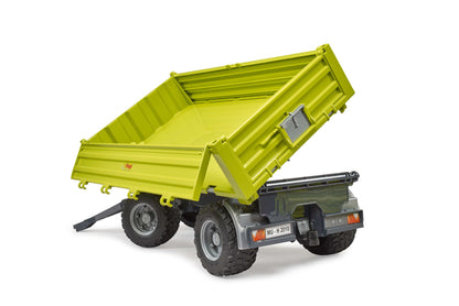 Fliegl Three way tipp. trailer with removable top