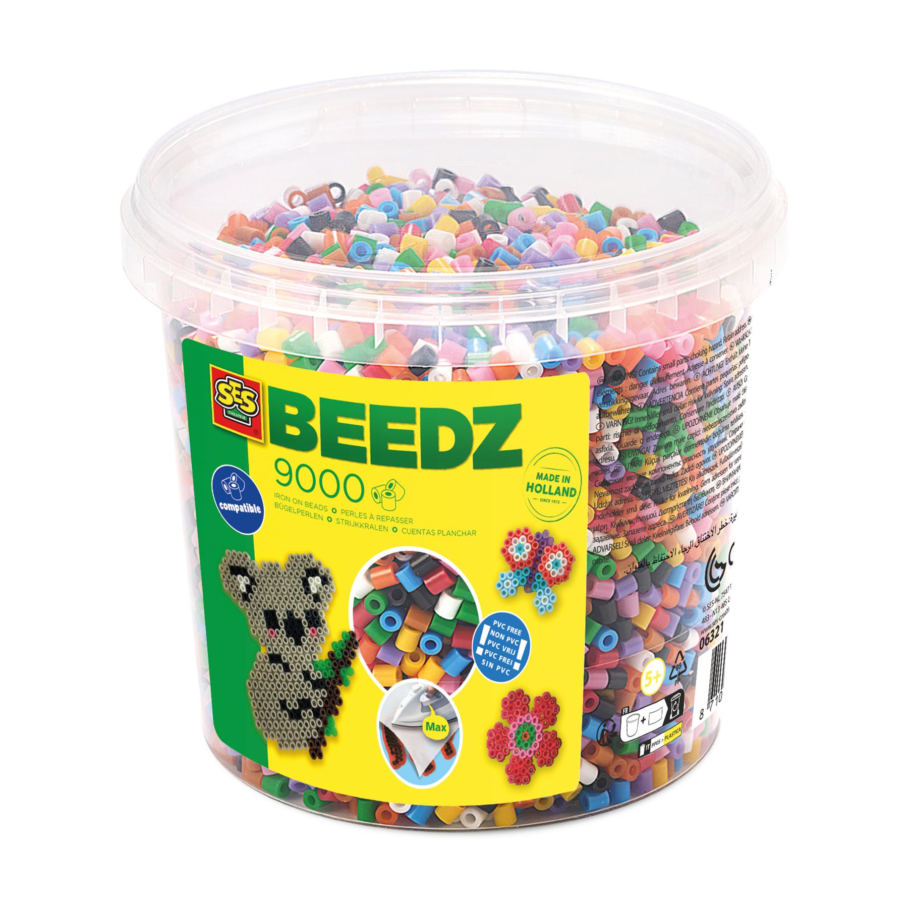 Iron on beads 9000 mix - 17631