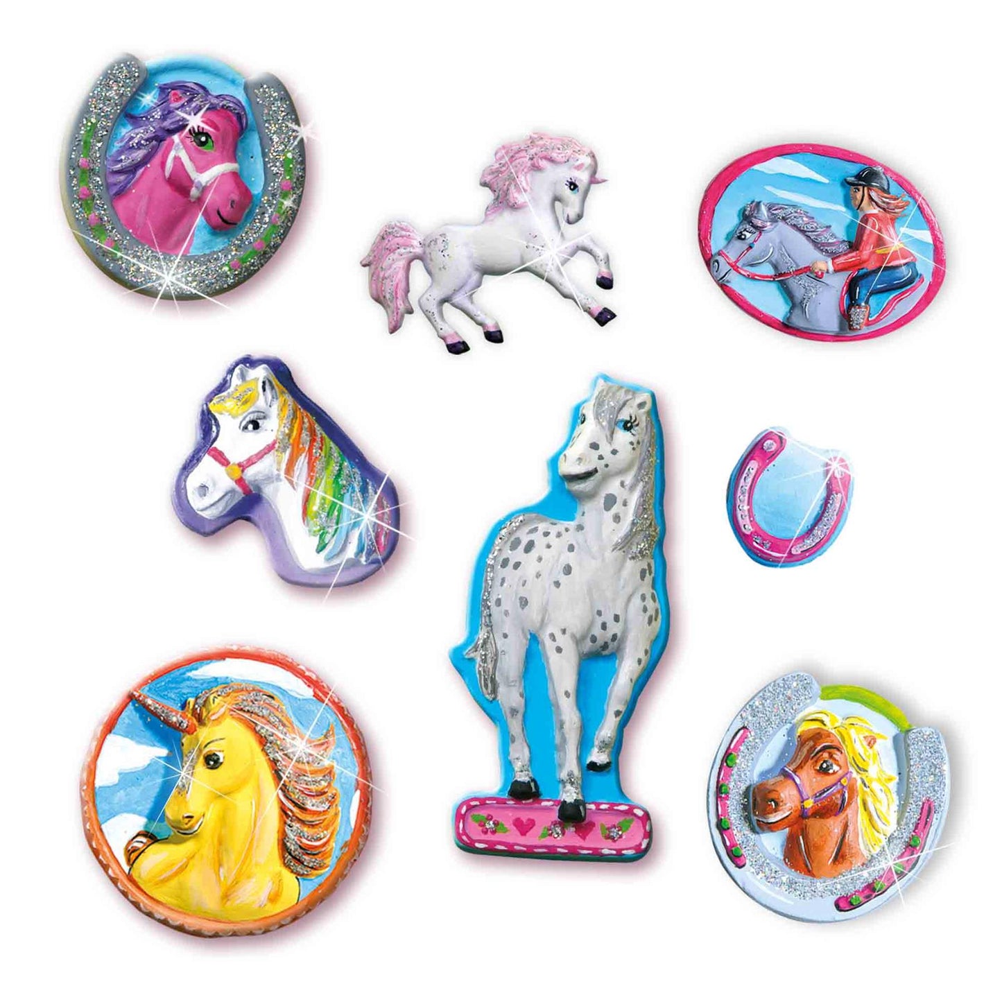 Casting and painting - Fantasy horses